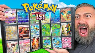 I Tried To Pull EVERY Pokemon 151 CardTHEN THE IMPOSSIBLE HAPPENED [upl. by Karwan]