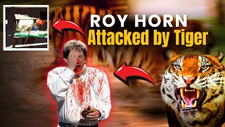 Roy Horn Attacked by Tiger  Terrifying incident 🐯 [upl. by Sakram216]