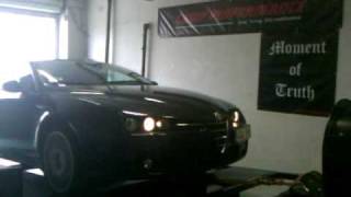 Alfa Romeo Brera 24JTD Dyno Tuning [upl. by Yedsnil]