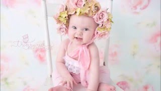 How to make a floral bonnet for photography [upl. by Ela876]