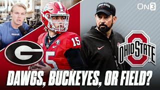 Georgia Bulldogs Ohio State Buckeyes Or FIELD For College Football National Championship in 2024 [upl. by Currier]