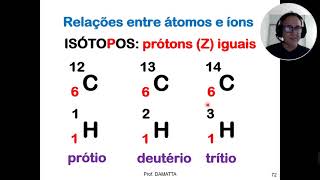 Atomísitca Isótopos isótonos isóbaros e isoeletrônicos [upl. by Imij]