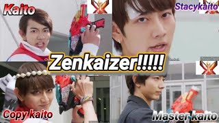 Kikai sentai zenkaiger All different Zenkaizer henshin  Super Sentai Content [upl. by Anola511]