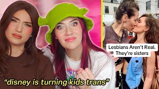 Reacting to the WORST ANTI GAY and TRANS Tik Toks help us [upl. by Eneleh]