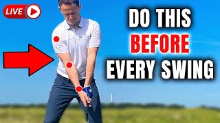 The Golf Swing is So Much Easier When You Know This  Live Golf Lesson [upl. by Kanya]