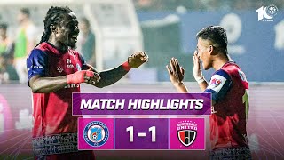 Match Highlights  Jamshedpur FC 11 NorthEast United FC  MW 13  ISL 202324 [upl. by Mimajneb]