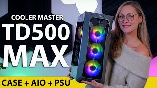 The EASIEST PC Build  Cooler Master TD500 MAX Review [upl. by Sucramat481]