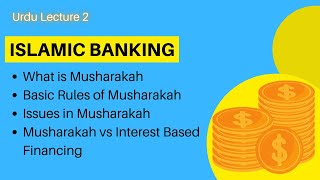 Lecture 2 Musharakah  Definition Rules and Issues in Musharakah  Termination of Musharakah [upl. by Navak422]