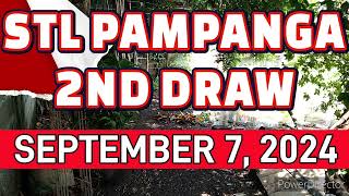 STL PAMPANGA RESULT TODAY 2ND DRAW SEPTEMBER 7 2024 4PM  SATURDAY [upl. by Nilok]