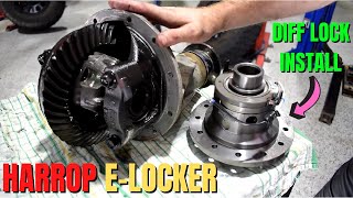 How to install a Harrop ELocker  4WD Isuzu Mux Rear Difflock Installation  Complete Guide [upl. by Tinor]