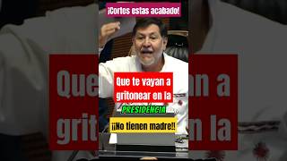 Marco Cortes quizo intimidar a Sen De la 4T Noroña salió al quite y lo puso en su lugar noticias [upl. by Nagrom]