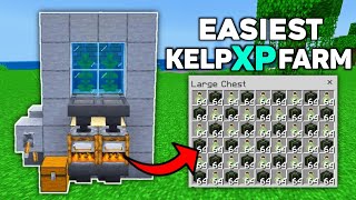 Easiest Kelp XP Farm In Minecraft 120 [upl. by Yxel]