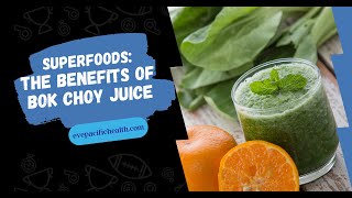 Superfoods What are the Benefits of Bok Choy Juice SHORTS [upl. by Aidiruy]