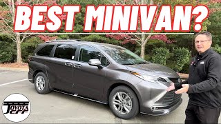 Everything to Know About 2023 Toyota Sienna Limited  A Tutorial [upl. by Enelam]