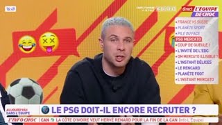 quotLe PSG a un bel effectif pour REMPORTER la LIGUE DES CHAMPIONSquot [upl. by Anehsak]