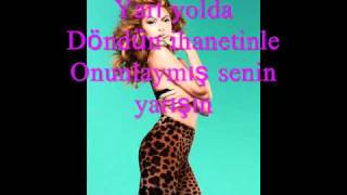 Hadise  Melek With Lyrics [upl. by Nauqe176]