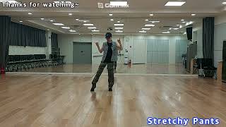 STRETCHY PANTS LINE DANCE스트레치 팬츠 라인댄스Linda ScottNov 2021 [upl. by Bekaj286]