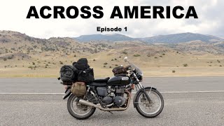 Motorcycling Across America US  EP1  NY to WA [upl. by Christoper]