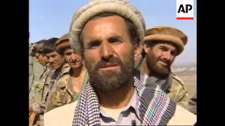 On patrol with Northern Alliance soldiers near Tajik border [upl. by Drandell]