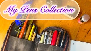 My pens collection  The Blue Feather is live [upl. by Ayeki]