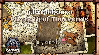 Jula Alehouse  Strength of Thousands  Dungeondraft Timelapse [upl. by Nnil]