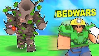 How I Made the STRONGEST ELDERTREE in Bedwars [upl. by Aserej]