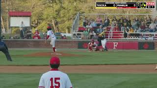 Varsity Baseball  Tuscola vs Franklin [upl. by Ahsiak828]