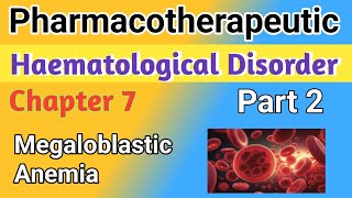 Megaloblastic Anaemia in hindi  Haematological Disorder in hindi  Part 2 [upl. by Ecnerwaled]