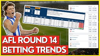 AFL Betting Trends For ALL Matches  AFL Round 14 Tips Trends amp Predictions  2024 AFL Season [upl. by Esten]