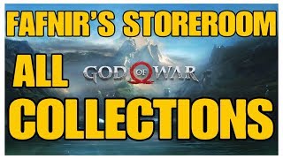 God of War  Fafnirs Storeroom All Collectible Locations Ravens Chests Artefacts Shrines [upl. by Joao989]