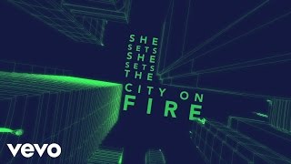 Gavin DeGraw  She Sets The City On Fire Official Lyric Video [upl. by Dalila]