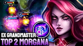 WILD RIFT MORGANA  TOP 2 MORGANA GAMEPLAY  EX GRANDMASTER RANKED [upl. by Maag]