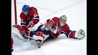 Carey Price Top 5 Saves 20172018 [upl. by Ellenid]