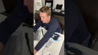 Hidrex ConnectION Iontophoresis machine Facial Hyperhidrosis set up video [upl. by Titania530]