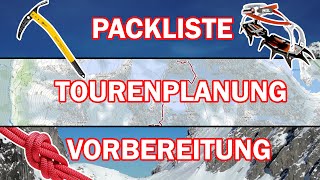 Das benötigst du bei einer Hochtour Ausrüstung Tourenplanung Verhalten [upl. by Marduk936]