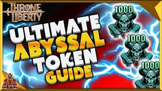 Throne And Liberty Abyssal Contract Token Guide  How To use Them  Everything You need To Know [upl. by Oynotna880]