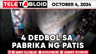 Teletabloid  4 dedbol sa pabrika ng patis 100424 [upl. by Rennerb]