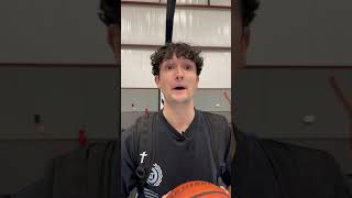 Nahhhh that first shots always crazy🤣🏀 viral basketball hoops 3pointer comedy shorts nba [upl. by Arak]