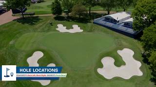 Aerial Guide to Bellerive Country Club  2018 PGA Championship [upl. by Kubiak]