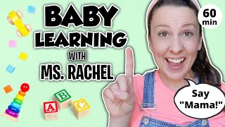 Baby Learning With Ms Rachel  First Words Songs and Nursery Rhymes for Babies  Toddler Videos [upl. by Arais880]