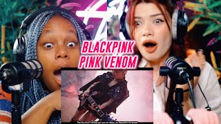 BLACKPINK  ‘Pink Venom’ MV reaction [upl. by Leis88]