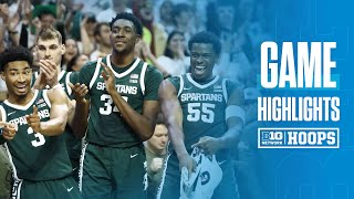 Bowling Green at Michigan State  Highlights  Big Ten Mens Basketball  11162024 [upl. by Milde884]