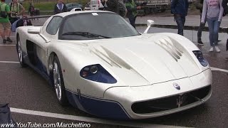 Maserati MC12 Start Up Sound Moving and Crazy Combos [upl. by Fontes278]