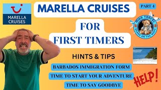 Marella Cruises for First TimersPart 4 Immigrationembarkdisembark marella firsttimers forms [upl. by Eserrehs436]