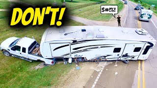 AVOID RV Towing Accidents 11 Mistakes To Stop Doing NOW [upl. by Slrahc]