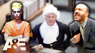 STRANGEST Courtroom Appearances  Top 9 Moments  Court Cam  AampE [upl. by Woll977]