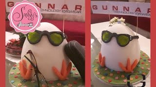 Gunnar Osterei Torte easter egg cake how to make by Sanny´s eSport Torten [upl. by Obel292]