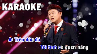 Karaoke  Linh Hồn Tượng Đá  Thái Châu  Tone Nam  Hòa Âm Trúc Hồ [upl. by Rolecnahc498]