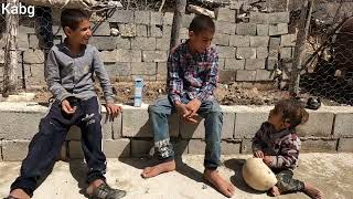 Carpet washing for Eid by Ahmad Reza and his brother and sister [upl. by Abigael]