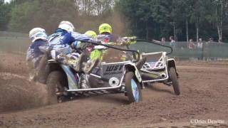 World championship sidecarcross Lommel 08072017 qualifying [upl. by Sherard]